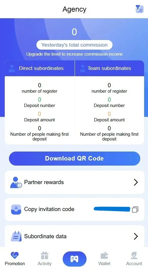 Sikkim game Refer and Earn program page